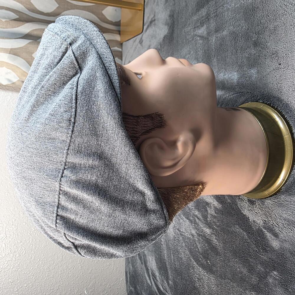 Boston Scally Co. Newsboy Hat. GREY - Picture 5 of 7